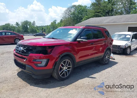 2017 Ford Explorer Sport z USA, uszkodzony, nr VIN 1FM5K8GT8HGC09385